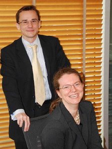 Cédric Vatier, Senior Manager, et Anne Pruvot, Senior Executive