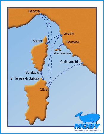 MOBY maintient la ligne Livourne / Bastia cet hiver
