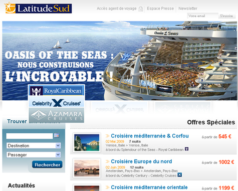 Le nouveau site B2C2B de la compagnie Le nouveau site B2C2B de la compagnie