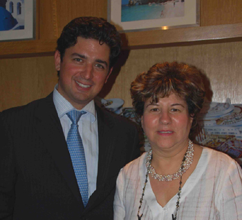 Sylvain Germaine, D. commercial, et Robiha Deloubriere, D. générale Sylvain Germaine, D. commercial, et Robiha Deloubriere, D. générale