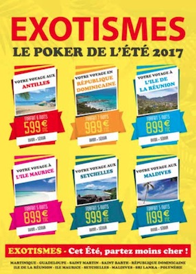 Exotismes lance son Poker de l'été