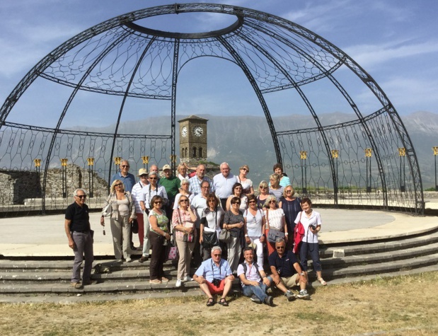 Une trentaine de membres de l'AFST ont découvert l'Albanie - DR : J.-P.C. Une trentaine de membres de l'AFST ont découvert l'Albanie - DR : J.-P.C.