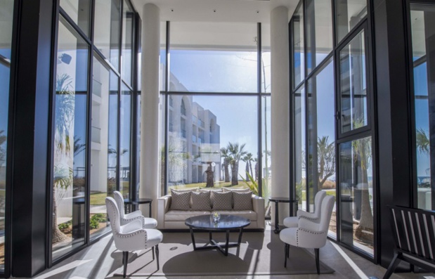 La Badira (« aussi lumineuse que la pleine lune », en arabe) se dresse face à la Méditerranée - DR La Badira (« aussi lumineuse que la pleine lune », en arabe) se dresse face à la Méditerranée - DR