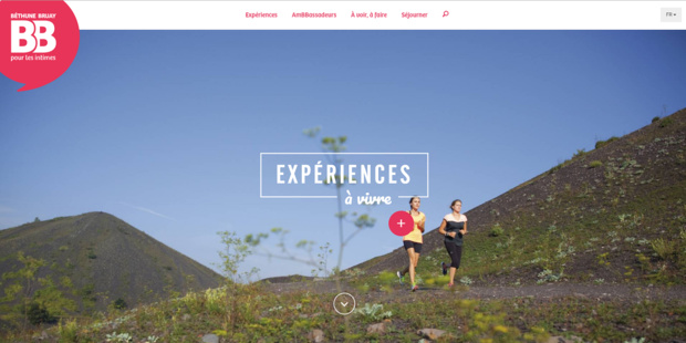 La nouvelle version du site Internet de l'Office de tourisme de Béthune-Bruay fait la part belle aux visuels - Capture d'écran La nouvelle version du site Internet de l'Office de tourisme de Béthune-Bruay fait la part belle aux visuels - Capture d'écran