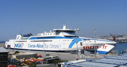 Nice : réouverture du Nice-Bastia (SNCM) avec le NGV Liamone Nice : réouverture du Nice-Bastia (SNCM) avec le NGV Liamone