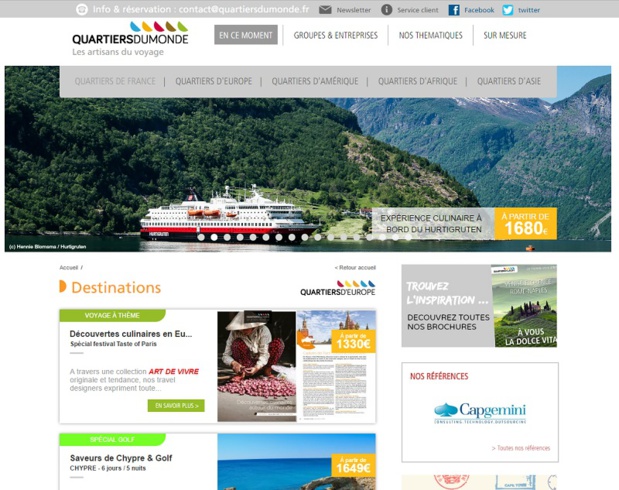 Le site Internet de Quartiers du Monde va prochainement être refondu - Capture écran Le site Internet de Quartiers du Monde va prochainement être refondu - Capture écran