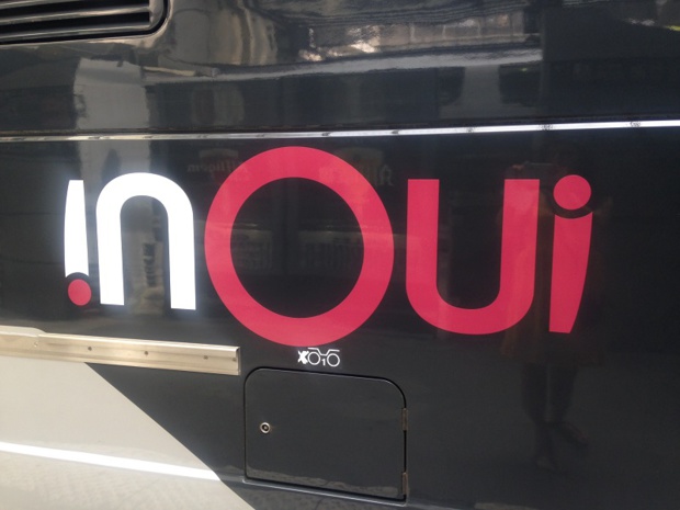 Nous avons pu découvrir les nouveaux trains floqués inOUI (c) Johanna Gutkind Nous avons pu découvrir les nouveaux trains floqués inOUI (c) Johanna Gutkind