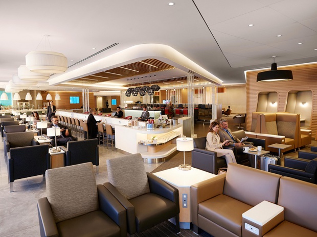 American Airlines a ré-ouvert son salon Flagship Lounge, récemment rénové, à l’aéroport International de New York-JFK - DR AA