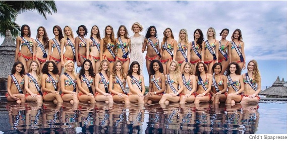 Les Miss France en Californie avec Air Tahiti Nui