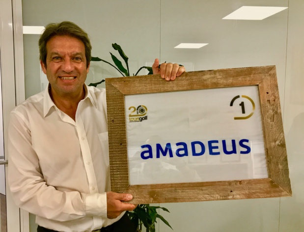 Georges Rudas avec Amadeus, grands vainqueurs de la TOURIDER CUP /JDL