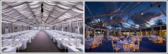 La marquise de l'Outrigger Mauritius Beach REsort peut accueillir jusqu'à 250 personnes simultanément - Photo : Outrigger Mauritius Beach Resort La marquise de l'Outrigger Mauritius Beach REsort peut accueillir jusqu'à 250 personnes simultanément - Photo : Outrigger Mauritius Beach Resort