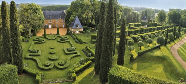 Les jardins dEyrignac attirent chaque année 90  000 visiteurs DR: Skyme