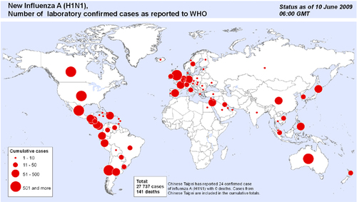 Grippe A : l'OMS a déclaré l'état de Pandémie Grippe A : l'OMS a déclaré l'état de Pandémie