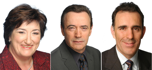 Lina De Cesare, Philippe Sureau et Nelson Gentiletti Lina De Cesare, Philippe Sureau et Nelson Gentiletti