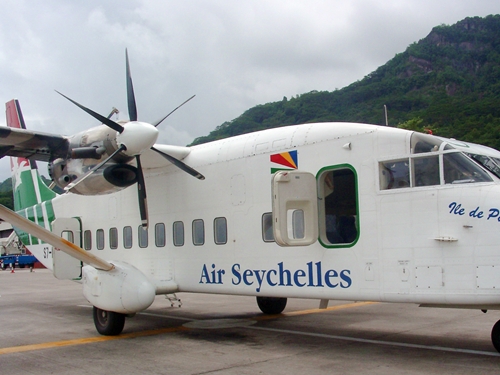 Air Seychelles dispose également d'un réseau de lignes intérieures permettant des sauts de puce d'île en ile...
