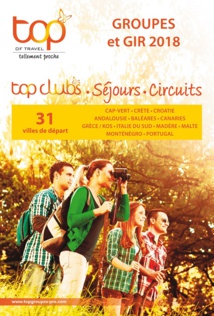 La nouvelle brochure groupes et GIR - DR : TOP of Travel