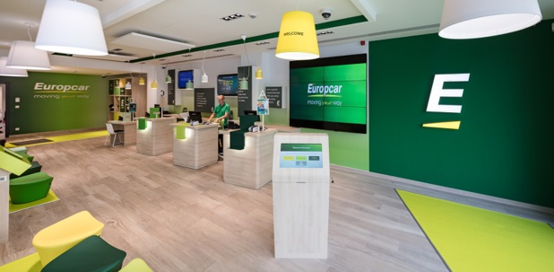 Location de véhicules : Europcar lance une nouveau concept d'agences