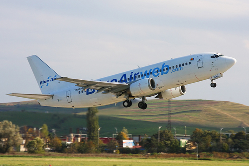 Blue Air met Bucarest à un coup d’aile de Nice Blue Air met Bucarest à un coup d’aile de Nice