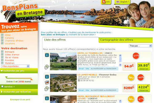 La Bretagne se met aux offres de dernière minute La Bretagne se met aux offres de dernière minute