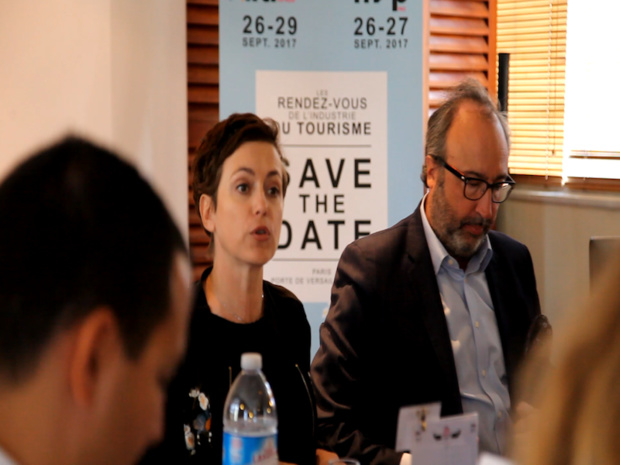 Sophie Jovillard et Frédéric Lorin, présidant le jury de la 5e Travel Agents Cup, lundi 12 juin à Paris © DR JG Tourmag Sophie Jovillard et Frédéric Lorin, présidant le jury de la 5e Travel Agents Cup, lundi 12 juin à Paris © DR JG Tourmag