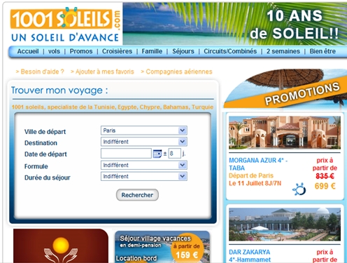 Marietton Investissements fait une offre de reprise pour 1001 Soleils Marietton Investissements fait une offre de reprise pour 1001 Soleils