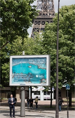 La campagne d'affichage est déployée à Paris - DR La campagne d'affichage est déployée à Paris - DR