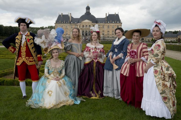 Une journée "Grand Siècle". Les costumes peuvent être loués. C Béatrice Lecuyer.