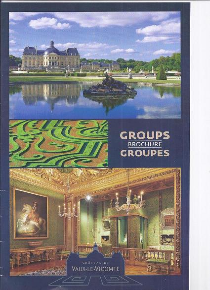 Brochure "Groupes" : 12 pages d'informatins historiques et pratiques.