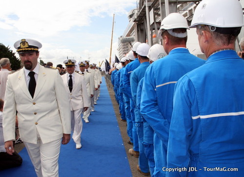 I - Baptême du MSC Splendida à Saint Nazaire : e la nave va !