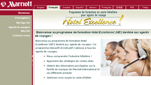 Marriott Int. lance 2 e-learnings en version française