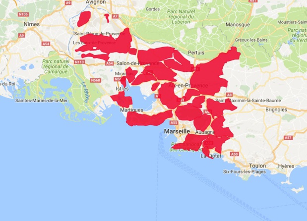 Les conditions d'accès aux massif forestiers dans les Bouches-du-Rhône sont en ligne sur la page Envie de Balade du site Myprovence.fr  - DR