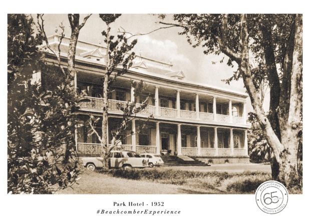 Ouvert en 1952 et premier hôtel de standard international de l’île, le Park Hotel a vocation à accueillir passagers et équipages de Qantas en transit - DR : Beachcomber Resorts & Hotels