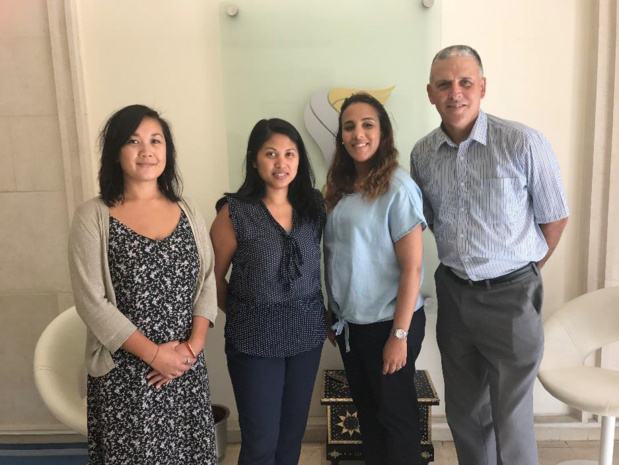 Les équipes d'Oman Air en France - DR Les équipes d'Oman Air en France - DR