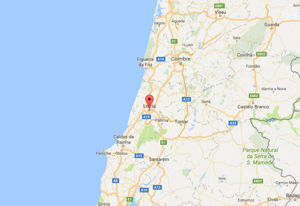 Les incendies touchent la région de Lairia, dans le centre du Portugal - DR : Google Maps Les incendies touchent la région de Lairia, dans le centre du Portugal - DR : Google Maps