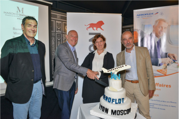 Aeroflot atterrit à Lyon-Saint Exupéry depuis Moscou depuis un an - Photo : Aéroports de Lyon Aeroflot atterrit à Lyon-Saint Exupéry depuis Moscou depuis un an - Photo : Aéroports de Lyon