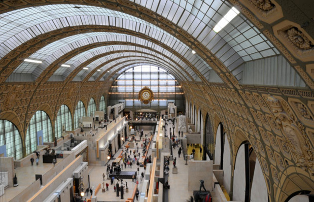 L'allée centrale du musée d'Orsay à Paris - Photo : ©-Fotolia L'allée centrale du musée d'Orsay à Paris - Photo : ©-Fotolia