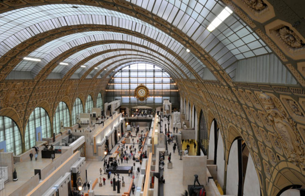 L'allée centrale du musée d'Orsay à Paris - Photo : ©-Fotolia