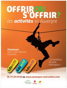 Coffret cadeau : l'Auvergne lance les "kdoactifs" Coffret cadeau : l'Auvergne lance les "kdoactifs"