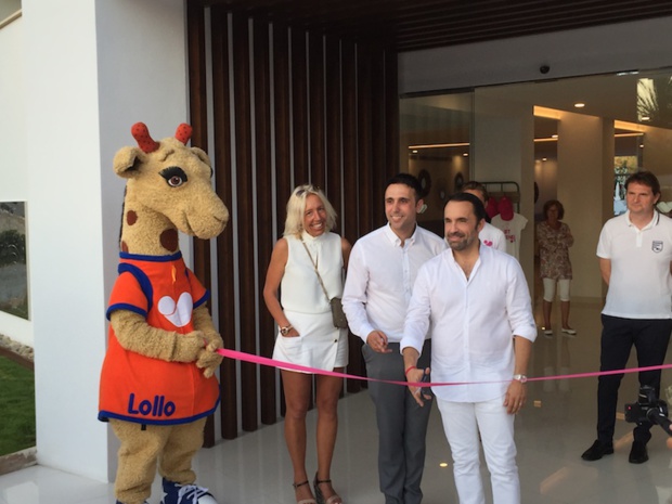 Nicolas Delord, P-DG de Thomas Cook France, inaugurant le nouveau club d'Alcudia, dans les Baléares, vendredi 23 juin 2017 © DR PG Tourmag