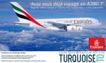 Challenge de ventes : Turquoise TO fait gagner 2 billets sur l'A380 d'Emirates