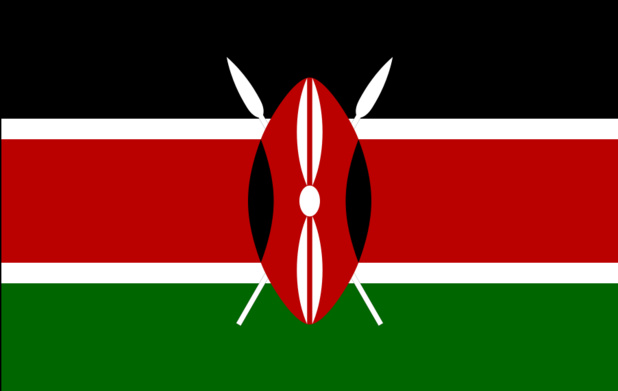 Drapeau du Kenya - DR : Wikipedia