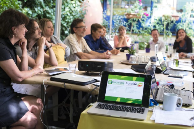 La formation « Tourisme responsable et son évaluation par les professionnels du voyage » était animéé par Julien Buot, Directeur d’Agir pour un Tourisme Responsable - DR : ATR