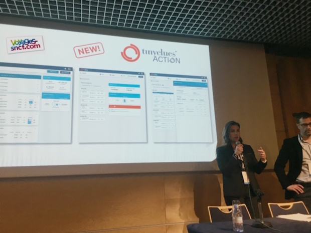 Clémence Bussière, Directrice Marketing Relationnel, et Matthieu Ruault, Directeur Solutions Marketing Digital & Smart Data chez Voyages-sncf.com - Tinyclues Clémence Bussière, Directrice Marketing Relationnel, et Matthieu Ruault, Directeur Solutions Marketing Digital & Smart Data chez Voyages-sncf.com - Tinyclues