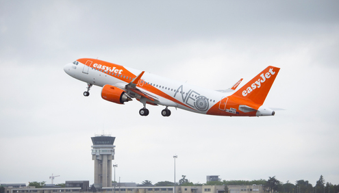 Le trafic d'easyJet décolle en juin 2017 - Photo : easyJet