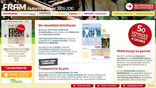 FRAM lance ''Voyages Lointains'', une brochure long-courriers FRAM lance ''Voyages Lointains'', une brochure long-courriers