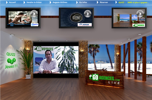 Le site Go Agences Live pour les agents de voyages