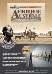 CroisiEurope : challenge de ventes spécial Afrique Australe