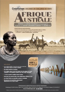 CroisiEurope : challenge de ventes spécial Afrique Australe CroisiEurope : challenge de ventes spécial Afrique Australe