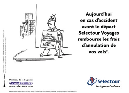 Selectour rassure sa clientèle Selectour rassure sa clientèle