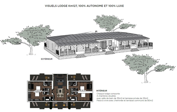 Km127 : un domaine hôtelier de luxe 100% autonome en Normandie début 2019 ?